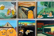 外国人「名画をぐでたまで再現してみた、元ネタ全部分かるかな？」
