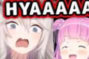 獅白ぼたん、姫森ルーナとのコラボで貴重な悲鳴をあげる姿がカワイイ⁉【ホロライブ】