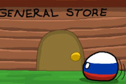 【ロシア】ロシアが雑貨屋に行くよ【ポーランドボール】