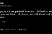【海外の反応】黒人「西洋文明とアメリカとヨーロッパの帝国を築いたのは黒人だ！」