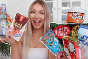 「これは何！？」初めて食べる日本のお菓子に、期待半分、不安半分…！