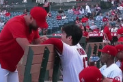 大谷翔平がサンドバルにお返しをする様子に全米騒然！←「楽しそう」（海外位の反応）