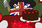 【シーランド】みんなで分けるよ【ポーランドボール】
