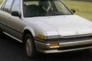 【海外の反応】1986年式のホンダアコードはリトラクタブルヘッドライトが最高だった！