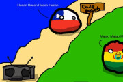 【ボリビア】洪水【ポーランドボール】