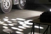 【画像】ディスコティックなミキサー車