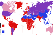 【海外の反応】世界をアスカ国、レイ国、ミサト国、マリ国に分けてみた【エヴァンゲリオン】