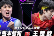 張本智和が世界王者破りWTTチャンピオンズ優勝→中国人「サッカーで負けるのは別に構わないが…」【海外の反応】