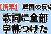 【衝撃】韓国人「日本のバンド、歌詞に全部字幕つけてきた」