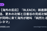 【海外の反応】『BLEACH』禍進譚4話、更木の卍解と日番谷の完成卍解が同時に来て海外が絶叫 「純然たるシネマ」