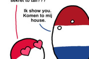 【オランダ】背が高い理由【ポーランドボール】