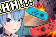 星街すいせい、ゲームに夢中になってSwitchのコントローラーを吹っ飛ばすもカワイイｗｗｗ【ホロライブ】
