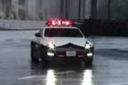 きょうも安定のぶっちぎり～！一時不停止取り締まりの覆面パトカー（甘め設定）