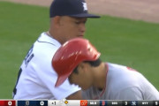海外「大谷翔平をイジメるなよ！！」名打者からイタズラ被害を受けるワンシーンｗｗｗ
