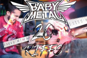 【海外】BABYMETALの20曲のリフ・メドレー