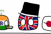 【日本】カレーだよ【ポーランドボール】