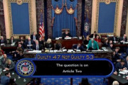 海外「酷い茶番だ」 トランプ大統領が弾劾裁判で無罪になる(共和党員はほぼ全員無罪、民主党員は全員有罪に投票)