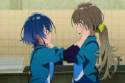 海外の反応【白い砂のアクアトープ】第4話 百合百合しくなってきて最高！！