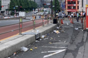 【画像あり】韓国人「日本も韓国並みに汚かった‥食いカスやゴミが散らばった日本の街をご覧ください」　韓国の反応