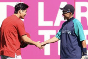 イチローと大谷が再会 偉大な二人のプレイヤーに双方のファンが歓喜【海外の反応】