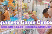 【海外の反応】クレーンゲーム、ガチャ、お菓子屋さん！？外国人の日本のゲームセンター体験記。