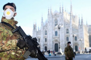 海外「コロナウイルス流行によりイタリアで12の都市が閉鎖される。感染者数は215人、死者5人」