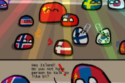 【世界】北欧-東アジアパーティー【ポーランドボール】