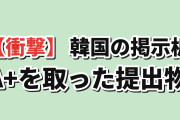 【衝撃】韓国の掲示板「日本の大学でA+を取った提出物」