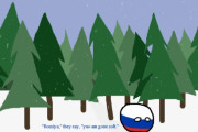【ロシア】ロシアの熊【ポーランドボール】