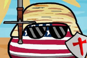 【アメリカ-フランス】アメリカは本当の国じゃないよ【ポーランドボール】