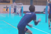 【GIF】韓国人「また日本人がとんでも無い発明をしてしまう‥」日本のバレー練習ロボットをご覧ください　韓国の反応