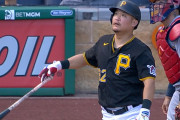 絶好調のMLB日本人スラッガーがOP戦で初ホームラン！←「活躍するとトレードに出されるぞ！」（海外の反応）