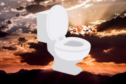 まるで名画？それともホラー？海外「うちの職場のトイレをちょっと見てほしい」（海外の反応）