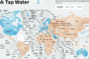 外国人「はい、これが水道水を安全に飲める国一覧ね」
