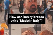 「イタリア製はブランド価値が高いけど…」恐るべき秘密を語り出す男性