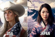 外国人「日本を含め世界中の女性をAIで作ってみたぞー！」