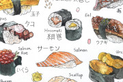 海外「宮崎駿も唸るレベル！」寿司の絵が美味しすぎてスタジオジブリも黙ってられない！？