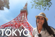 世界を旅するジャーナリストが東京で皇居と東京タワーを案内（海外の反応）