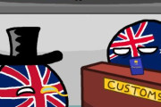 【オーストラリア-イギリス】入国審査【ポーランドボール】