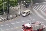 海外「ロックダウン中の上海で火事が起きた結果」