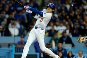 大谷翔平が待望のドジャース第1号ホームラン！ 海外「ミサイルみたい」
