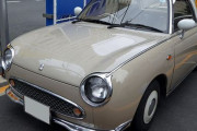 海外「内装がめちゃくちゃかっこいいな！」海外で人気の日本車、日産・フィガロの運転動画を見た海外の反応