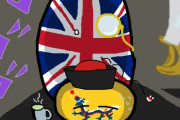 【中国-イギリス】お茶を一杯【ポーランドボール】