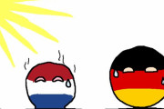 【オランダ】オランダの夏の呪い【ポーランドボール】