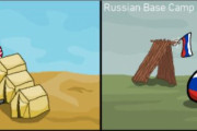 【ロシア】張り子の虎【ポーランドボール】