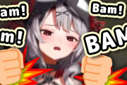 海外ニキもニッコリ！！沙花叉クロヱの台パンがカワイイ⁉【ホロライブ】