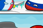 【ロシア】冬将軍【ポーランドボール】