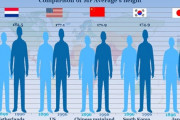 【海外の反応】ドイツ人「なぜ日本人は韓国人や中国人よりも背が低いの？」