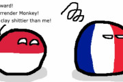 【フランス】フランスは決して降参しないよ【ポーランドボール】