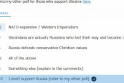 海外「戦争でロシアを支持している人はなんで支持しているの？」